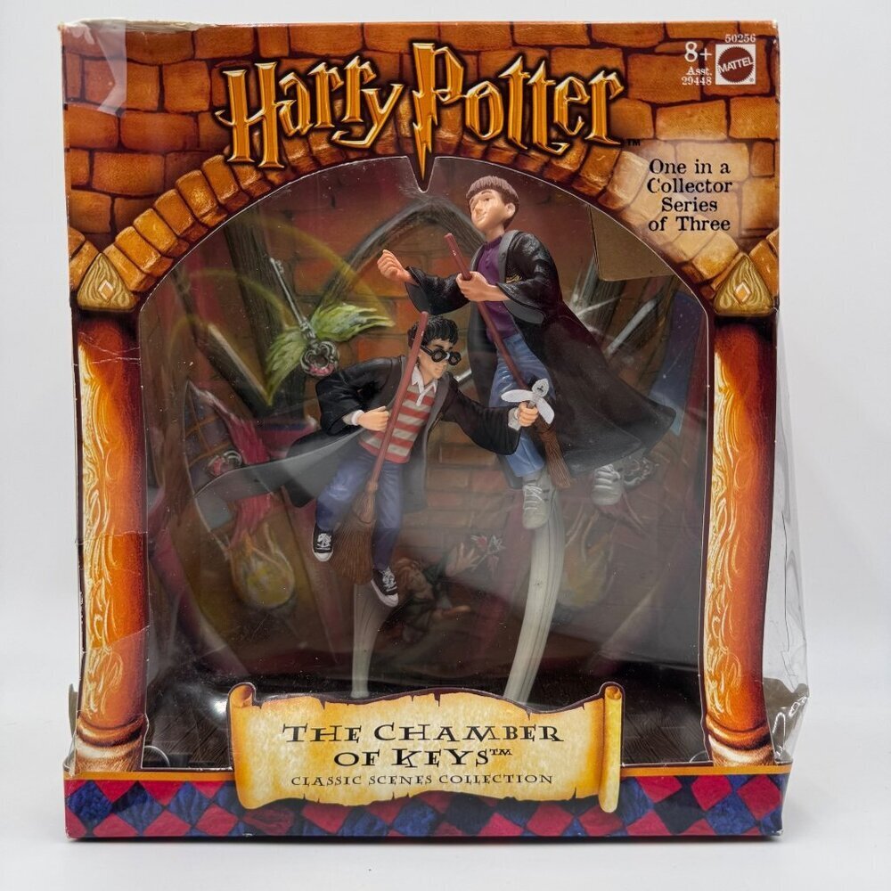 Harry Potter Chamber of Keys Classic Scenes Collection Diorama 2001 Damaged Box